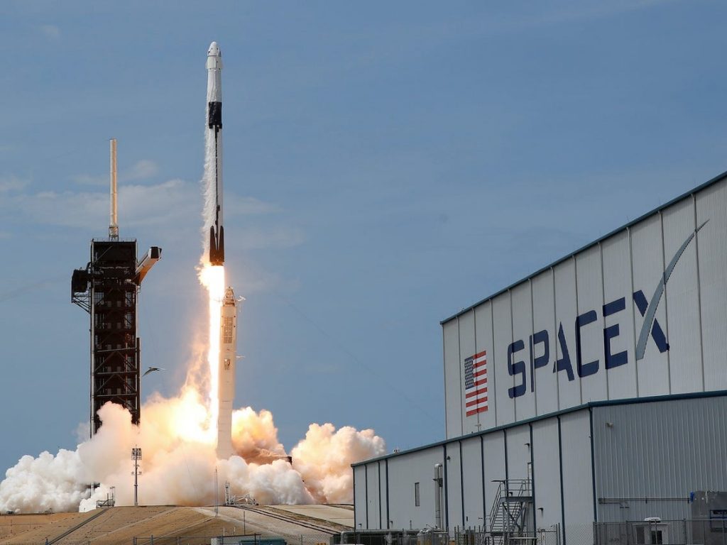 Astronot SpaceX Crew-1 NASA menuju ke Stasiun Luar Angkasa Internasional